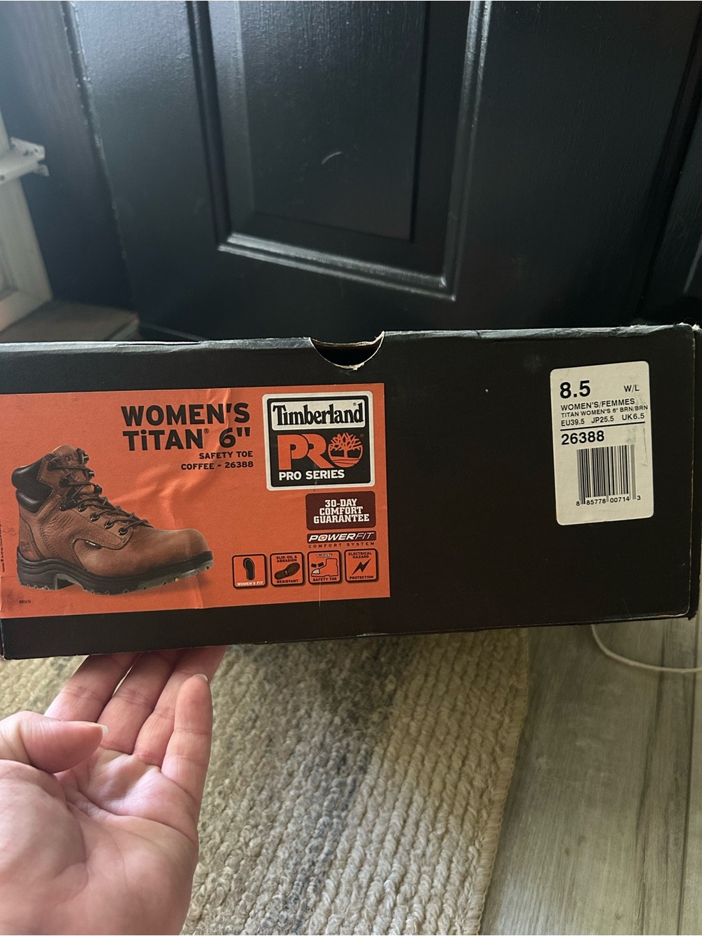 Women’s 8.5 Timberland Titan Boots